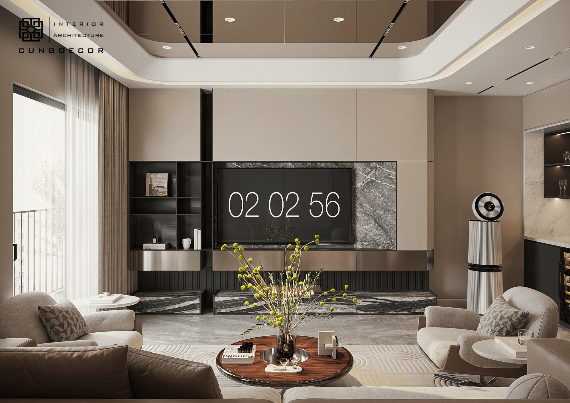 Nhà phố hiện đại